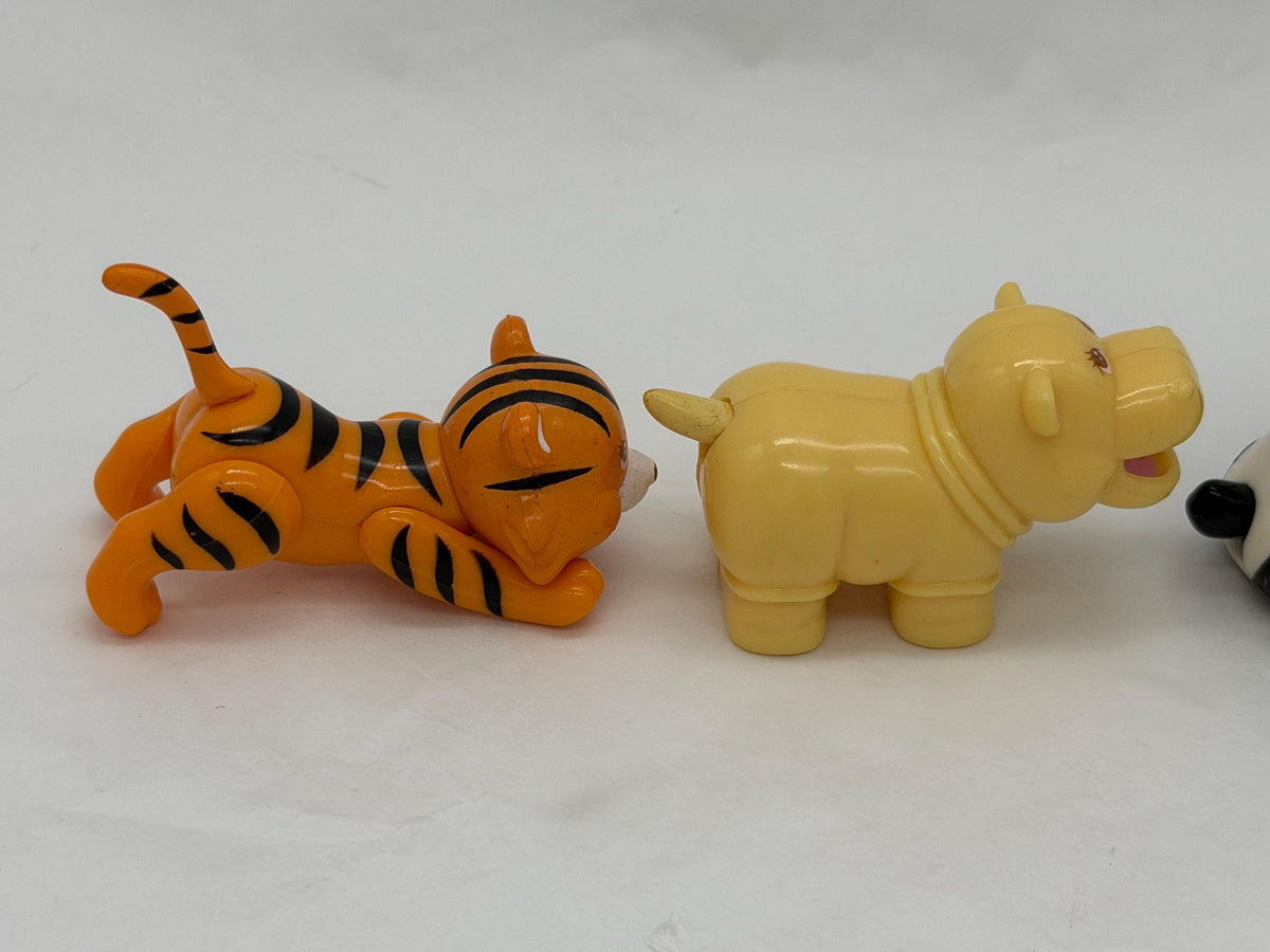 Vintage TalenToy Itzy Bitzy Pals zoo animals lot of 4