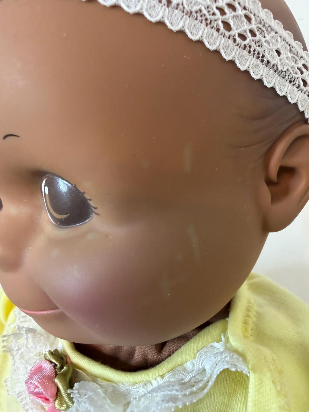 Adorable 1990s Rose Art Black Kewpie Babies anniversary  doll