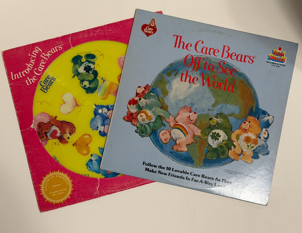 Vintage Care Bears Vinyl: Off To See the World + Picture Disc