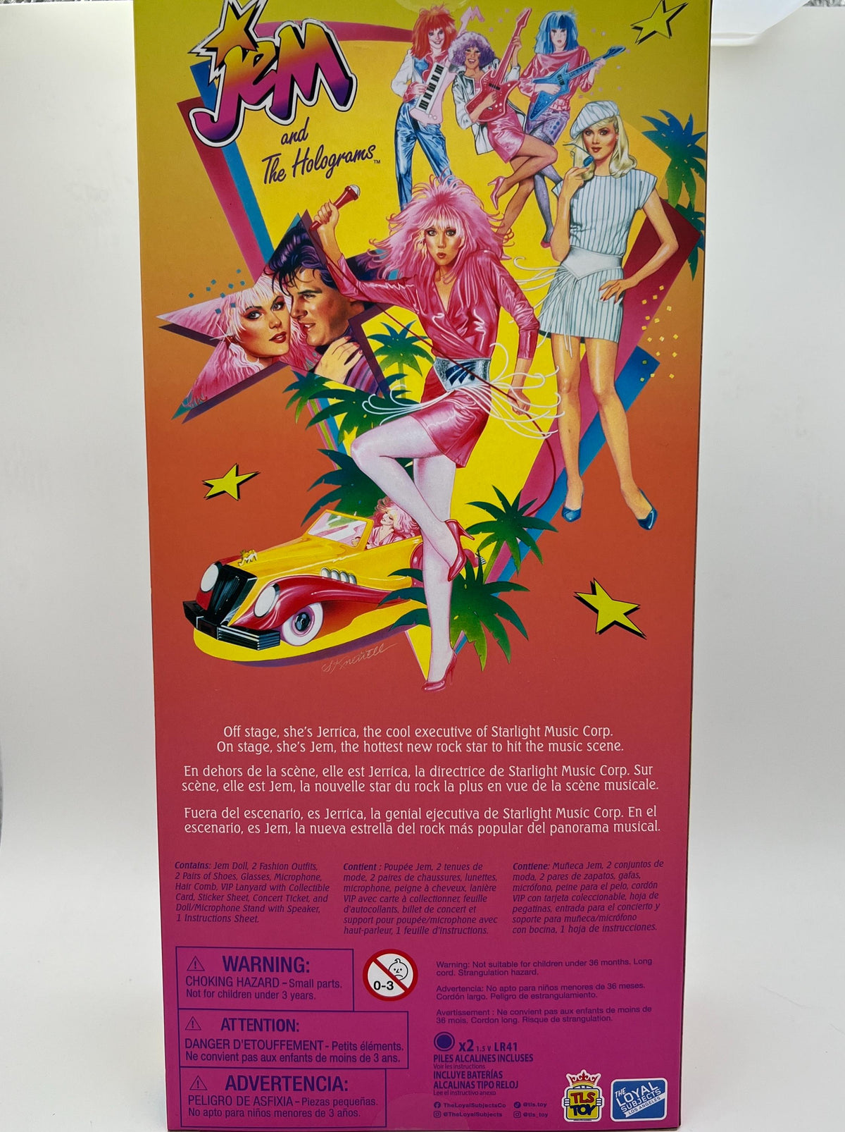 Jem and the Holograms 40th anniversary fashion doll by The Loyal Subjects