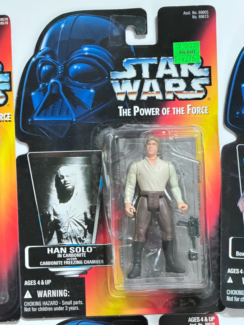 90s Kenner Star Wars Power of the Force set of 9 action figures on cards