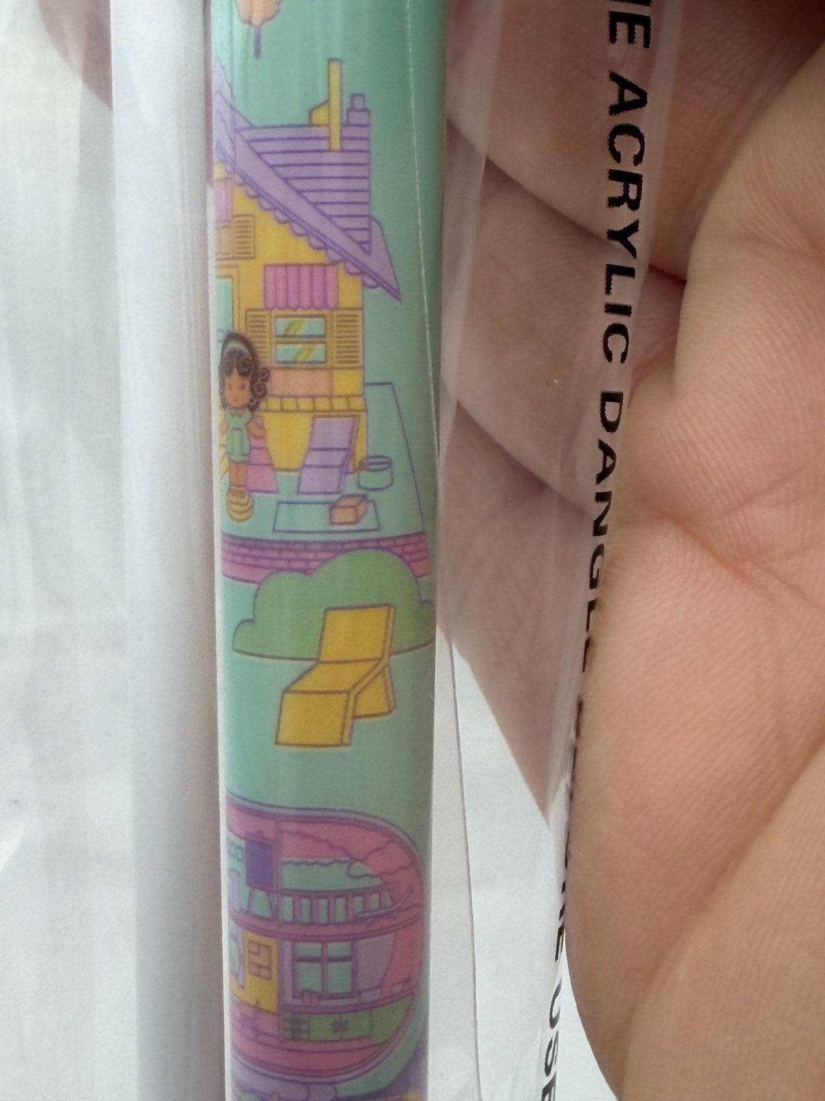 Polly Pocket  blind box 3D Head topper spinning pen