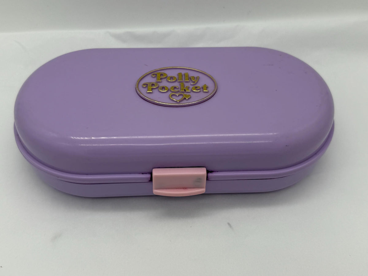 1992 Vintage Polly Pocket Bluebird Toys Stampin School with stampers