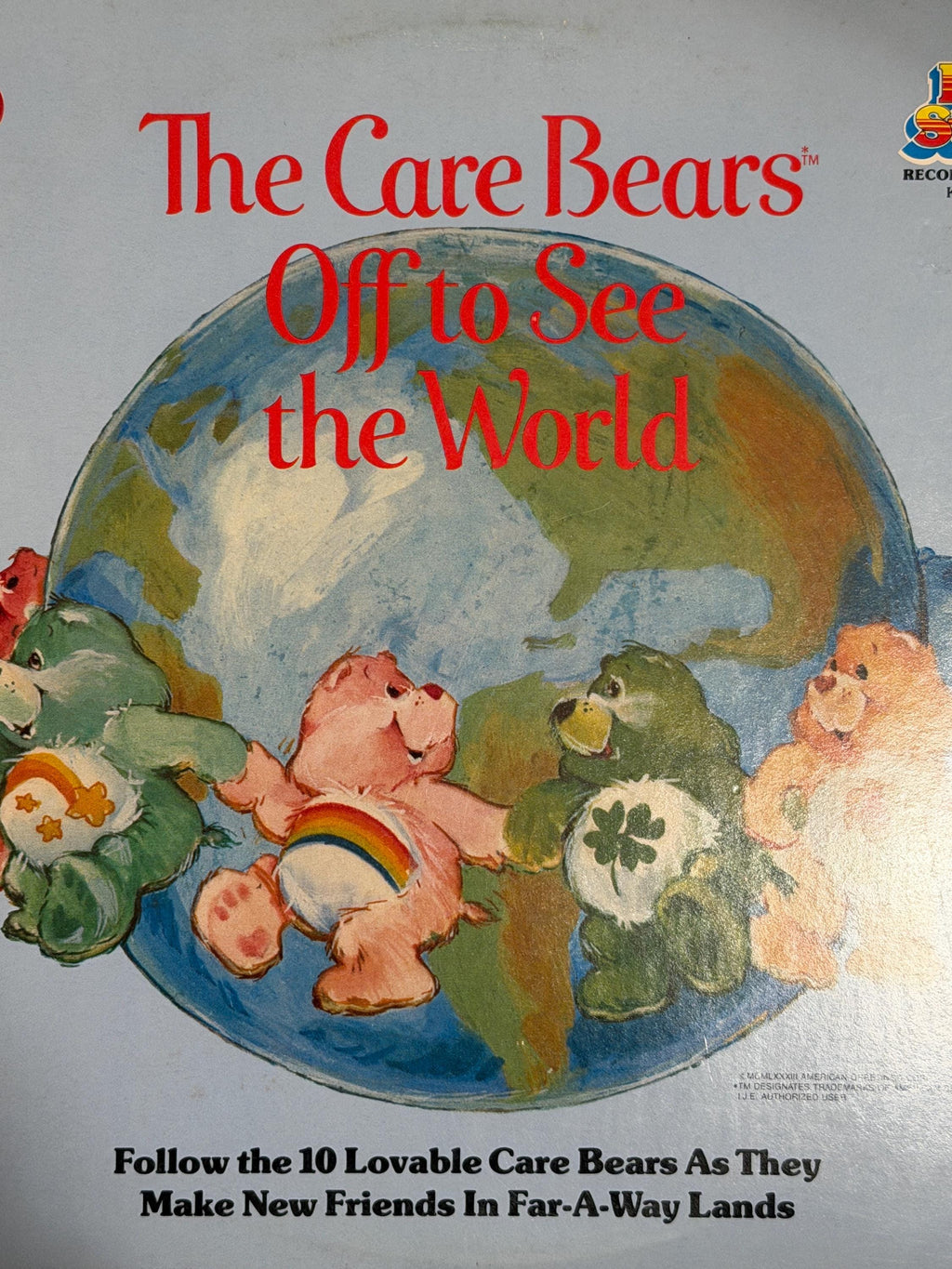 Vintage Care Bears Vinyl: Off To See the World + Picture Disc