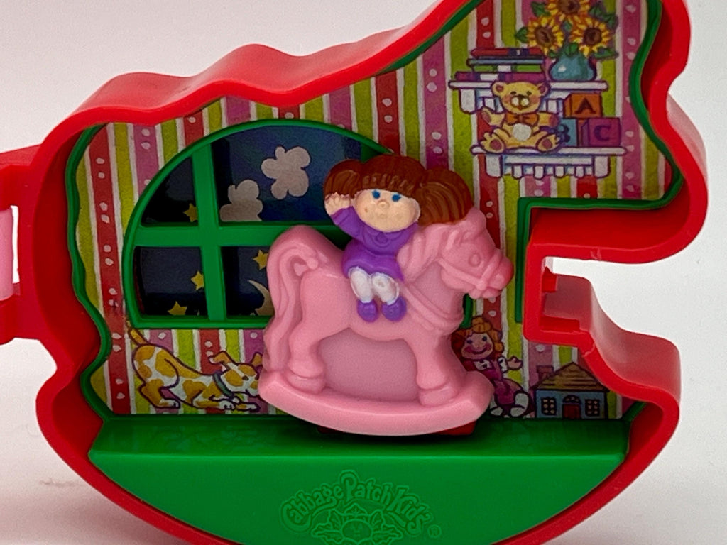 Vintage McDonald’s Happy Meal toy Cabbage Patch Kids rocking horse