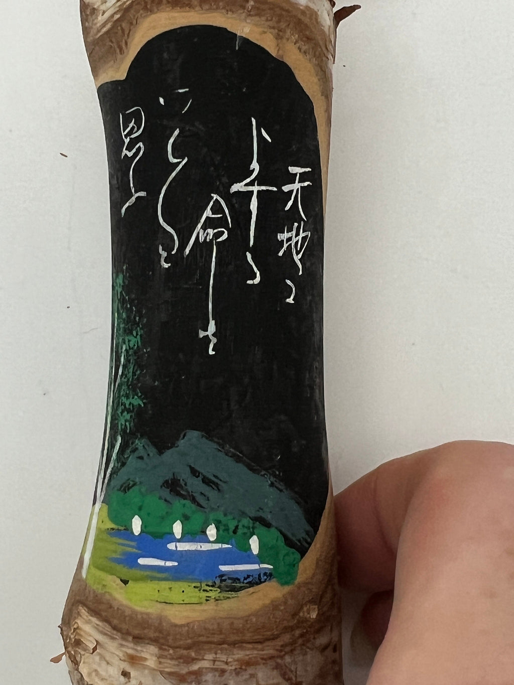 Kawaii Kokeshi girl Japanese wooden doll