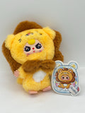 Baby Three Mini Animal World blind box vinyl faced plush hanger