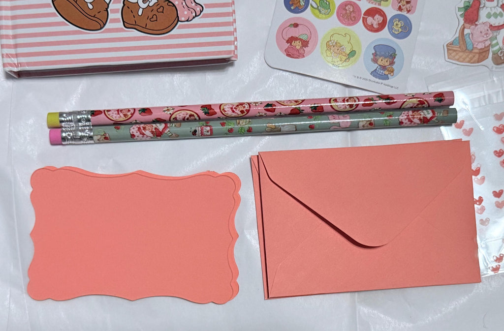Rad Pack Strawberry Shortcake Stationery: Mini Diary, Stickers & More