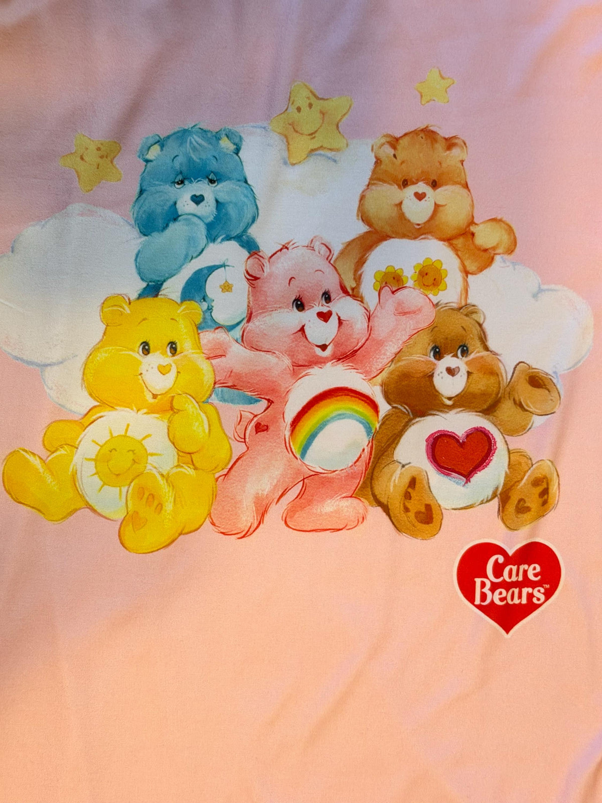 New Care Bears pink sleep/ lounge shirt ladies size L