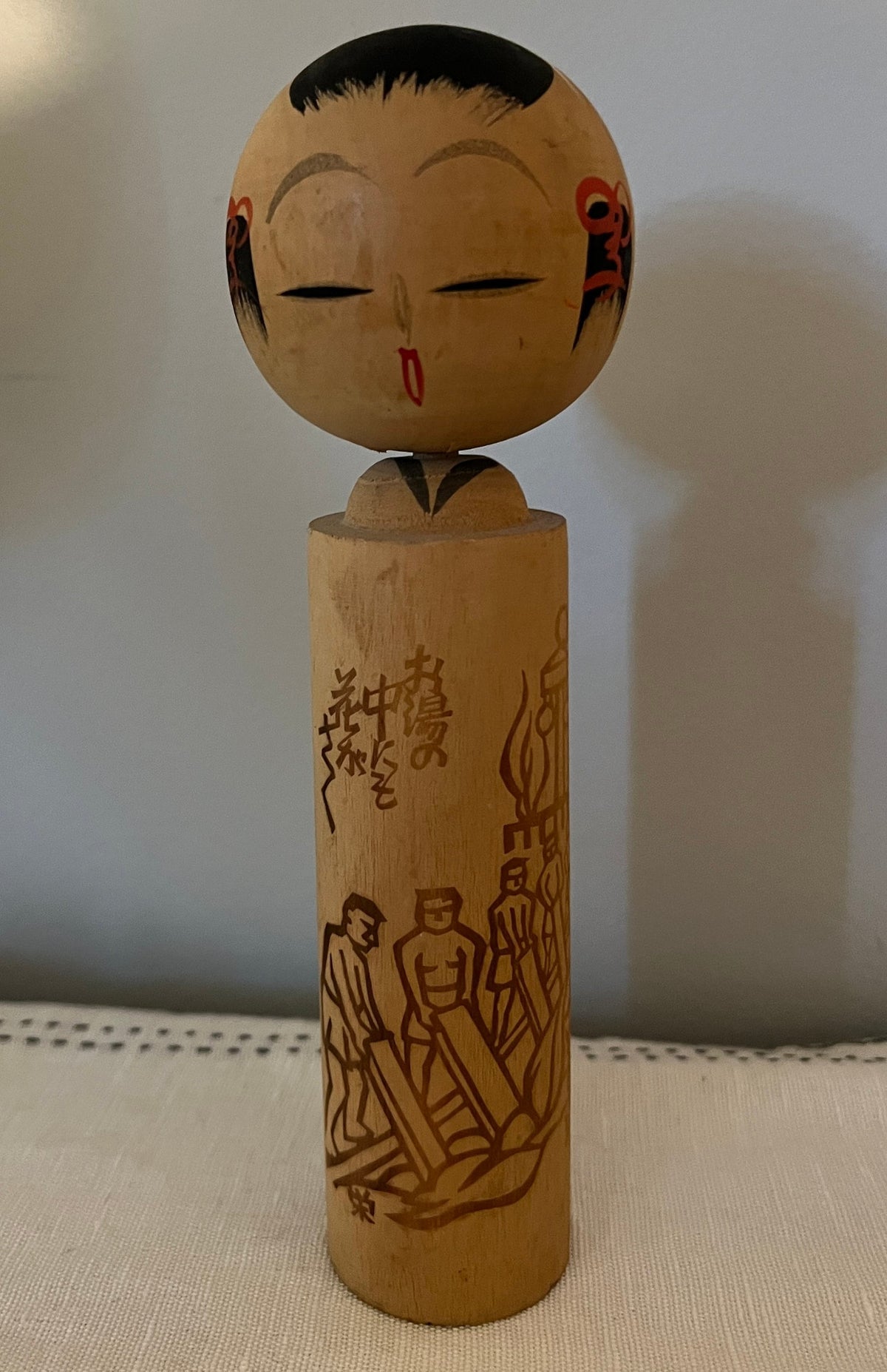 Vintage Large Japanese Kokeshi doll