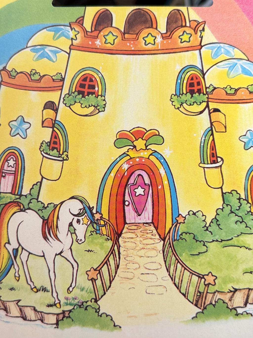 Rainbow Brite Grab n Go Sticker and activity  set