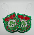 Handmade vintage Care Bears Good Luck Bear Christmas ornaments (2)