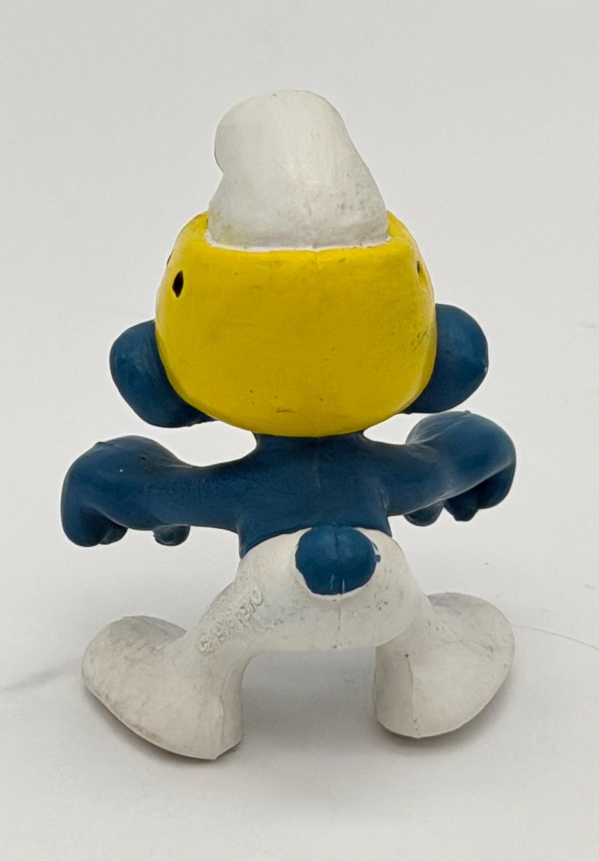 1978 Smurfs Driver Smurf Schleich Peyo PVC mini figure