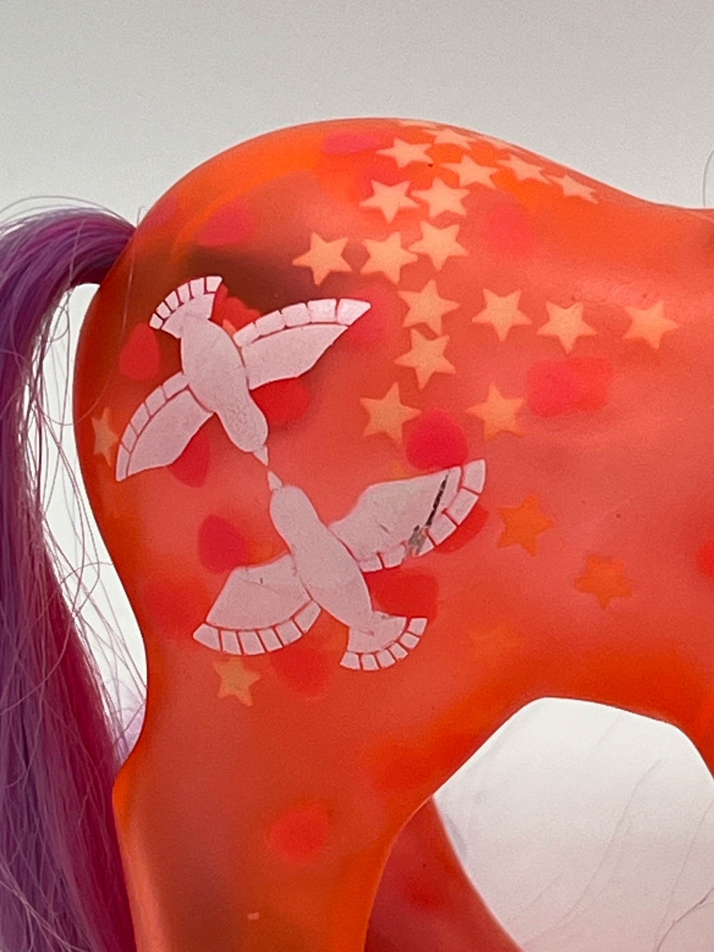 G1 My Little Pony Glow ‘n Show pony Brightglow