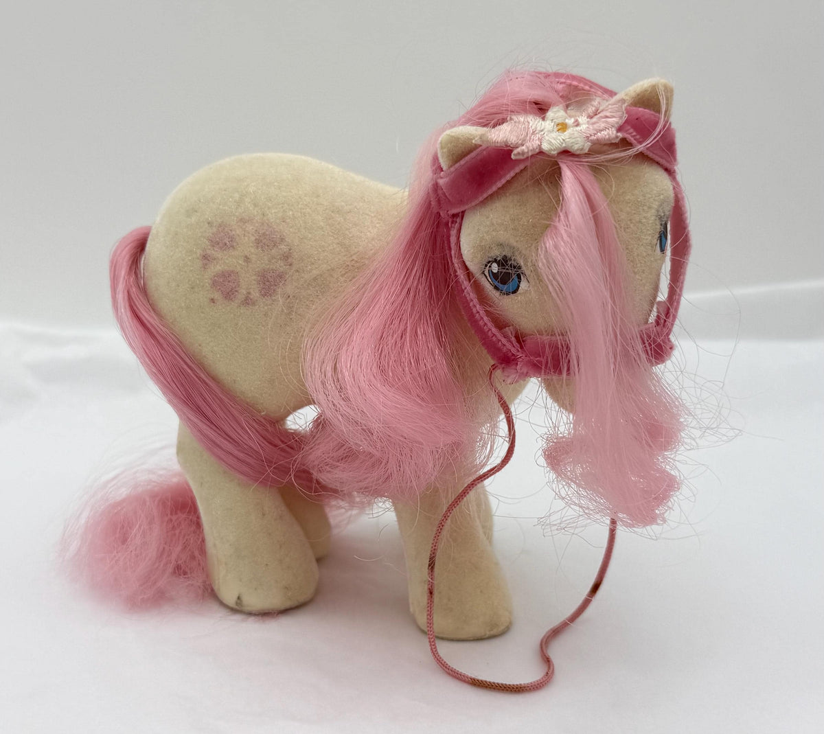 G1 My Little Pony So Soft Sundance with bridle