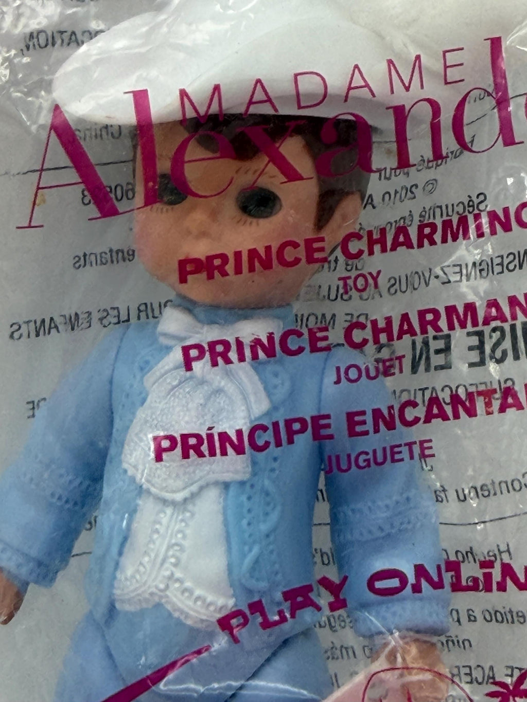 McDonald’s Madame Alexander Prince Charming mini doll Happy Meal toy in package