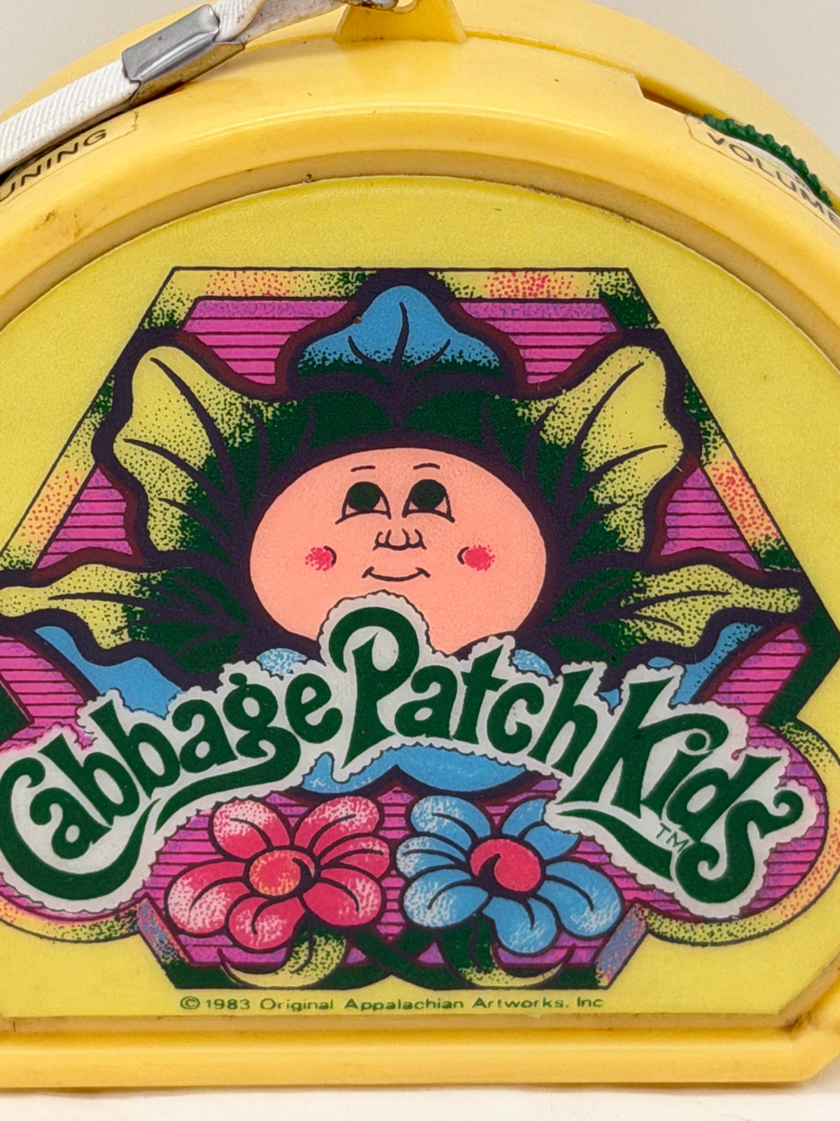 Vintage Cabbage Patch Kids AM/FM radio