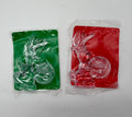 1992 Energizer Bunny battery mail away Christmas ornaments- Santa and Evergreen