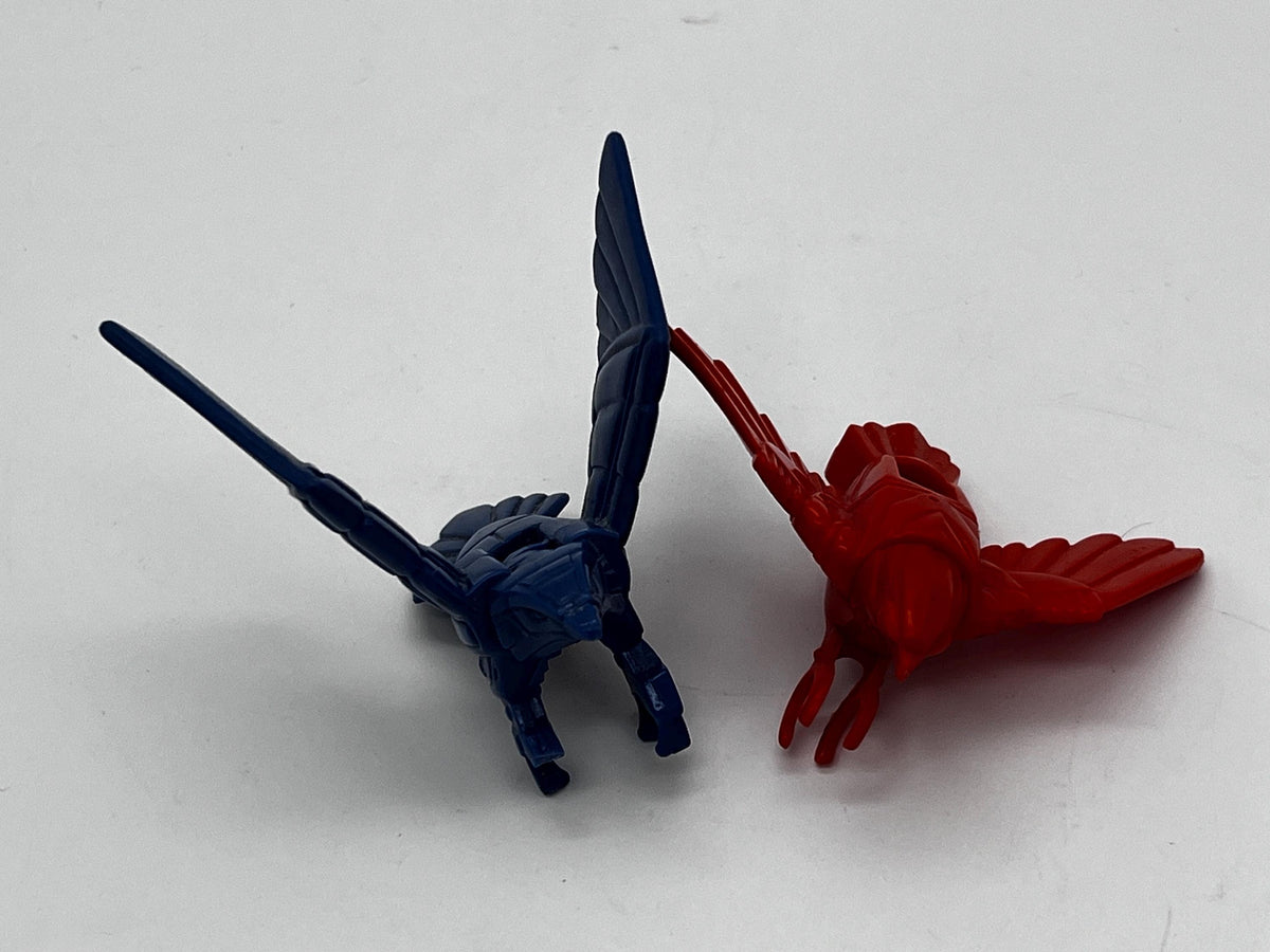 Vintage Kenner Silverhawks Stronghold and Mayday hawk figures