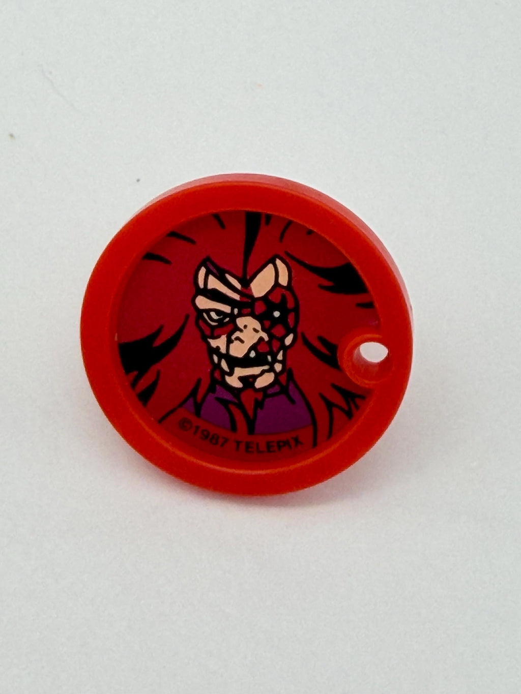 Vintage 1987 Telepix Silverhawks Monstar decoder ring