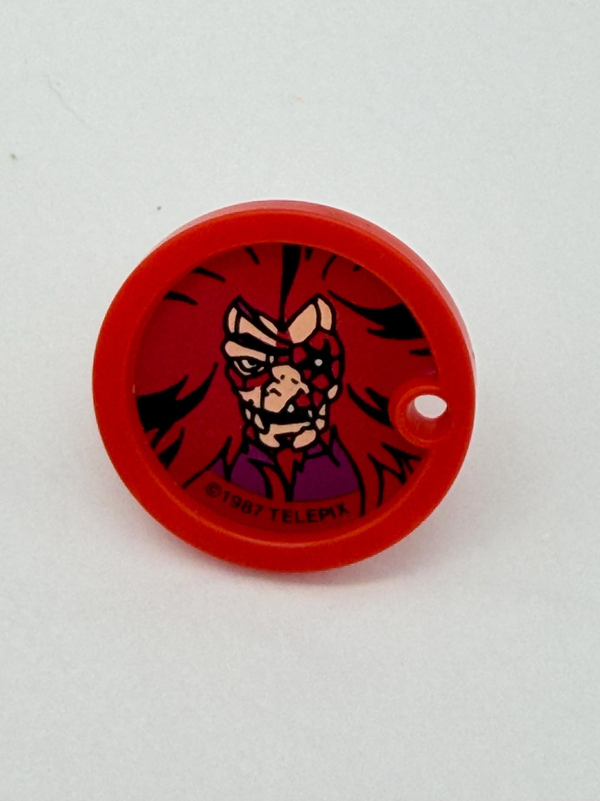 Vintage 1987 Telepix Silverhawks Monstar decoder ring