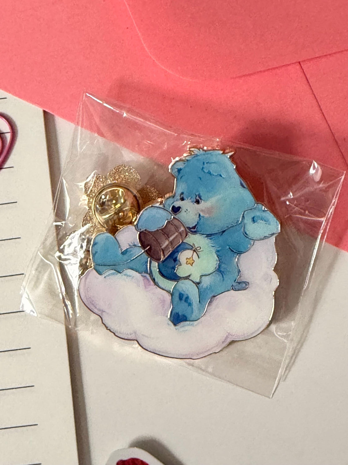 Care Bears / Sanrio Rad Pack! cute stationary set with stickers