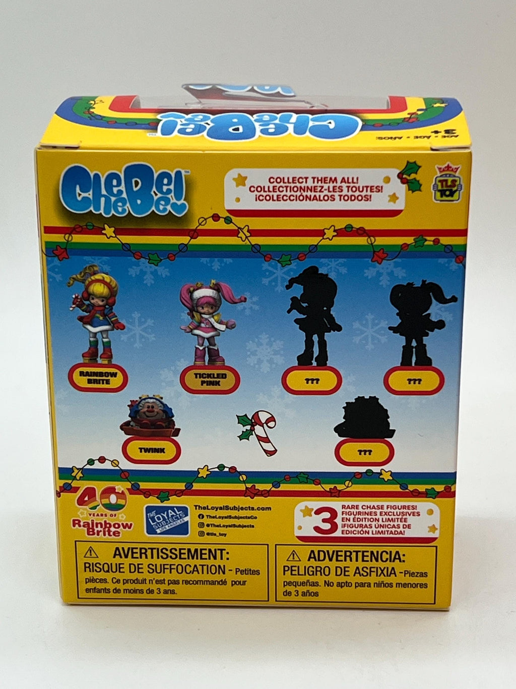 Rainbow Brite Twink The Loyal Subjects holiday version mini figure