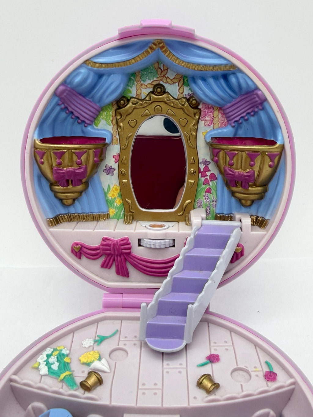 1993 Vintage Polly Pocket Bluebird Toys Grand Ballet compact
