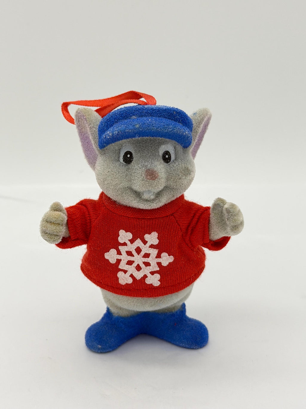 Vintage 1990s McDonalds Disney Rescuers Down Under Bernard Christmas ornament with box