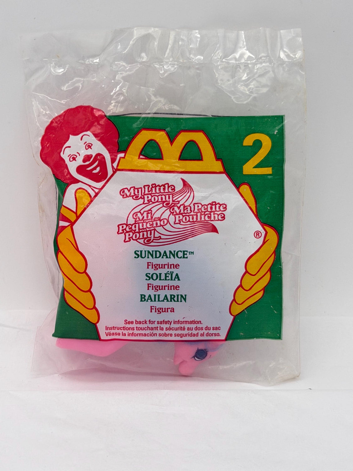 Vintage 1990s McDonald’s Happy Meal toy G2 My Little Pony Sundance
