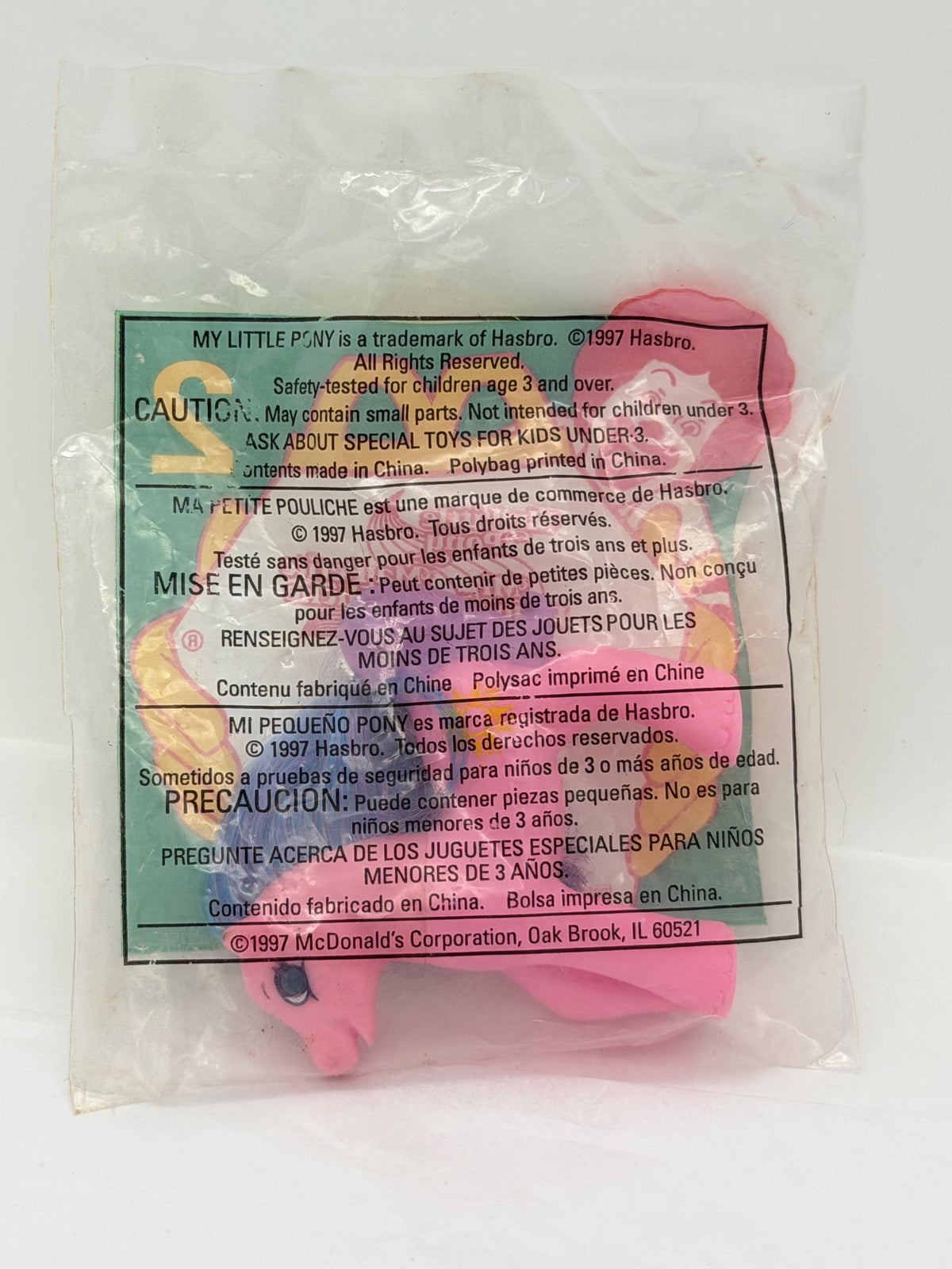 Vintage 1990s McDonald’s Happy Meal toy G2 My Little Pony Sundance