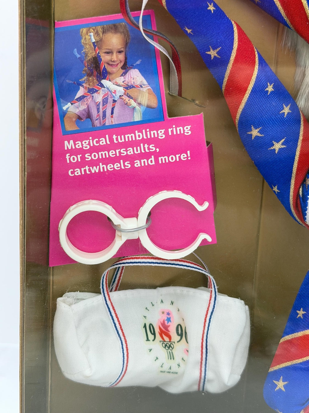 Vintage Olympic Gymnast Barbie officially licensed for 1996 Atlanta games