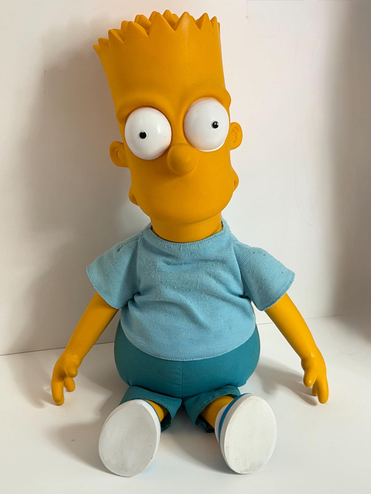 Vintage 1990 Bart Simpsons large  ring pull doll