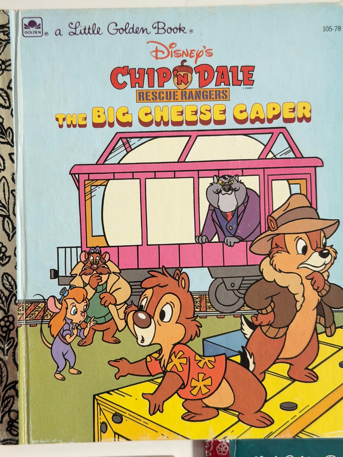 Vintage mixed  little golden book lot of favorite 80s characters- Popples, Duck Tales, Rescue Rangers