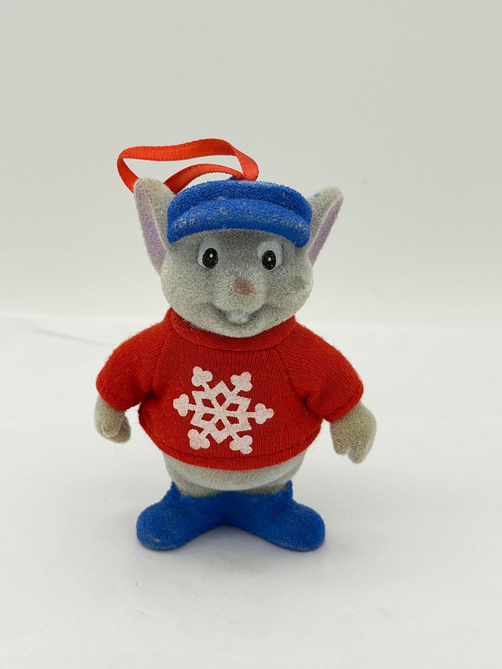 Vintage 1990s McDonalds Disney Rescuers Down Under Bernard Christmas ornament with box