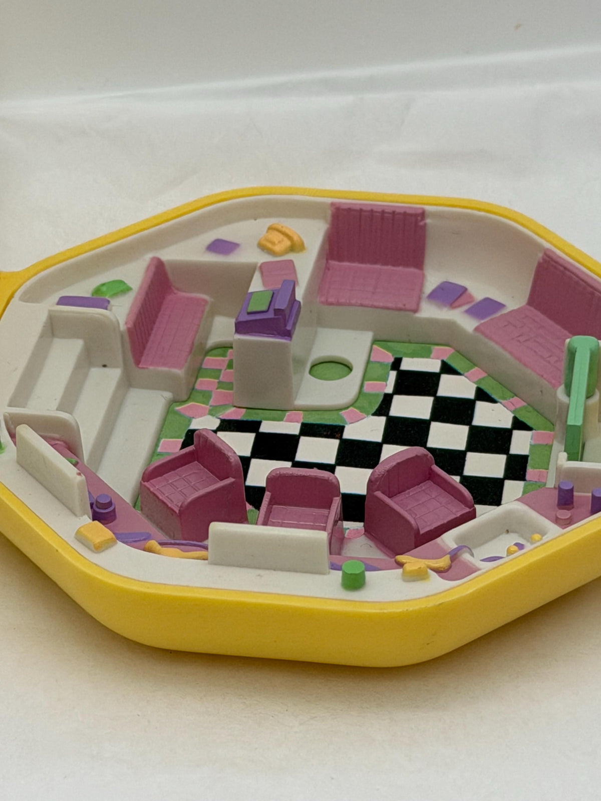 1990s Vintage Polly Pocket Bluebird Toys  Polly Hair Salon  compact playset