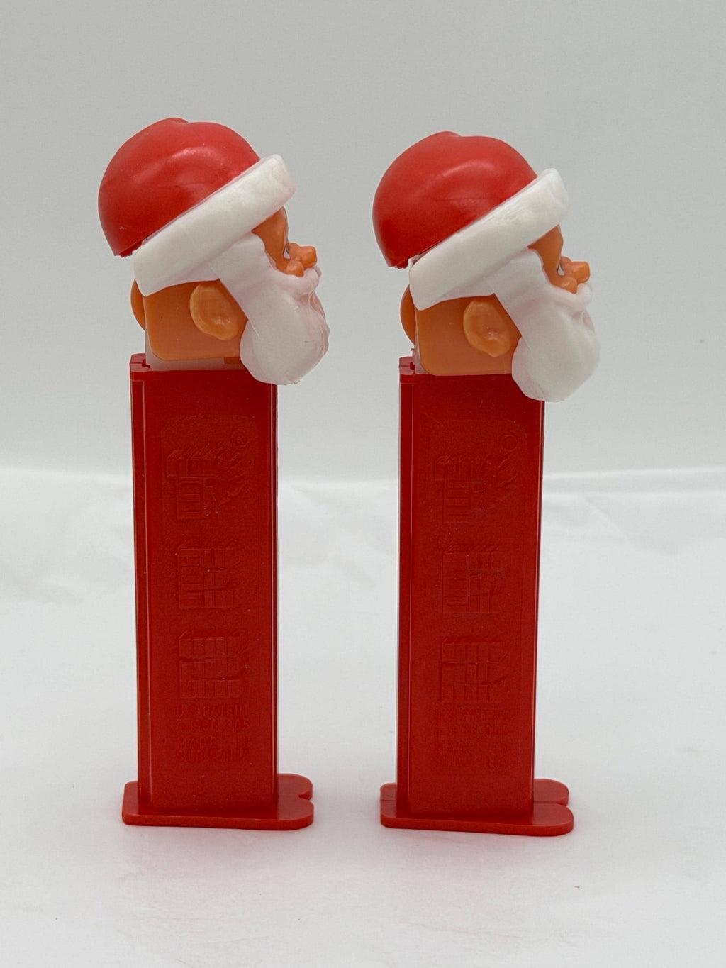 Vintage  80s Santa PEZ dispenser lot of 2 made in Slovenia