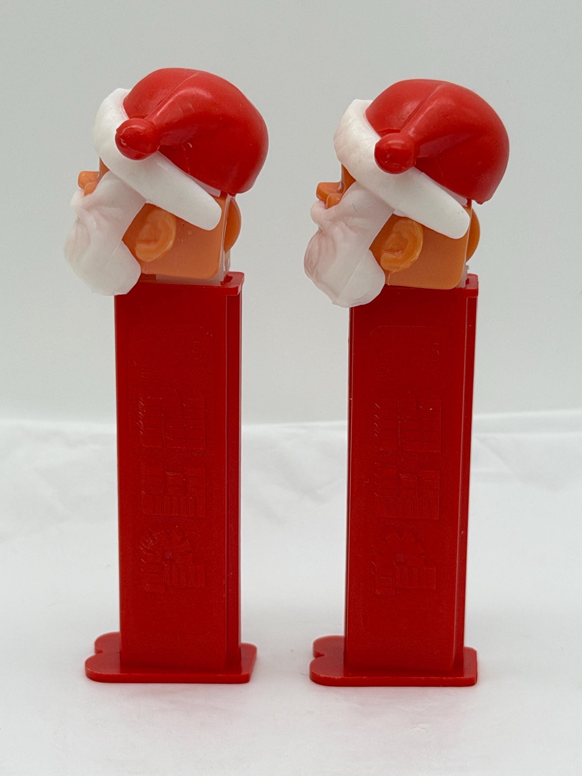 Vintage  80s Santa PEZ dispenser lot of 2 made in Slovenia