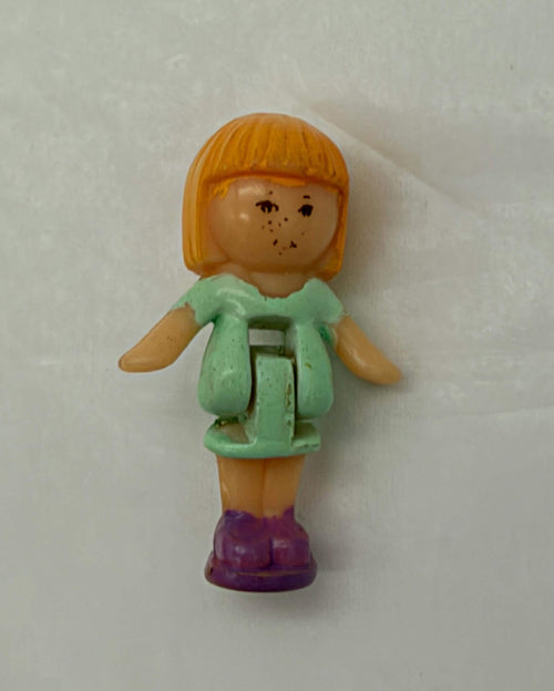 1993  Vintage Polly Pocket Midge/ Dana doll replacement doll for Polly’s Pet Shop playset