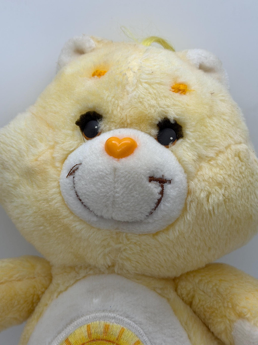 Vintage Kenner Care Bears Funshine plush