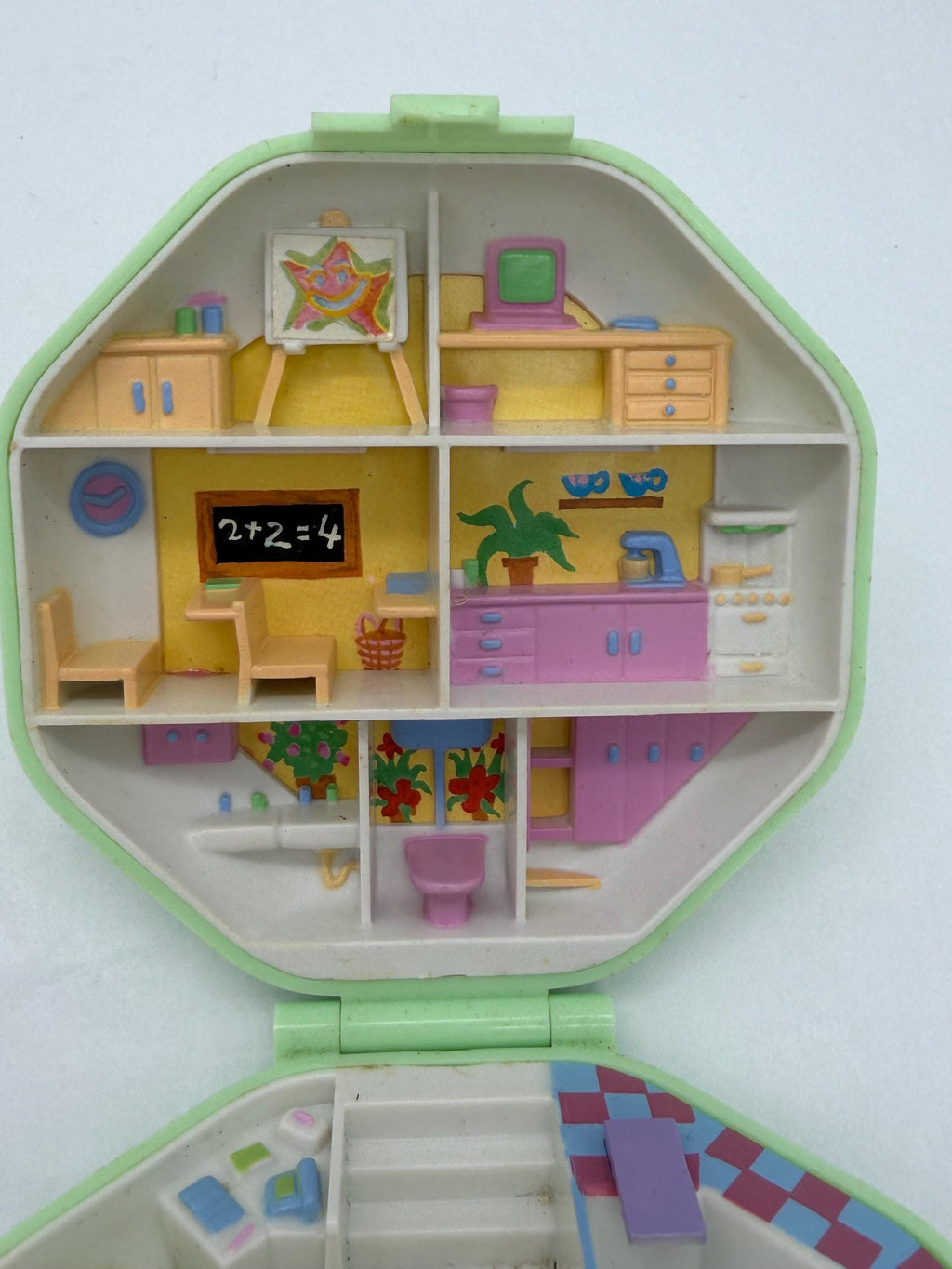 1990s Vintage Polly Pocket Bluebird Toys  Polly’s School complete with dolls
