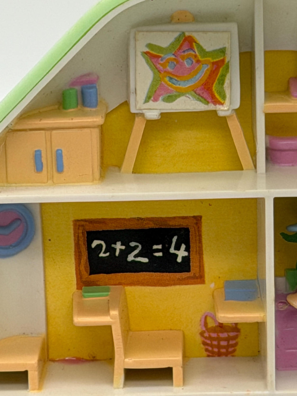 1990s Vintage Polly Pocket Bluebird Toys  Polly’s School complete with dolls