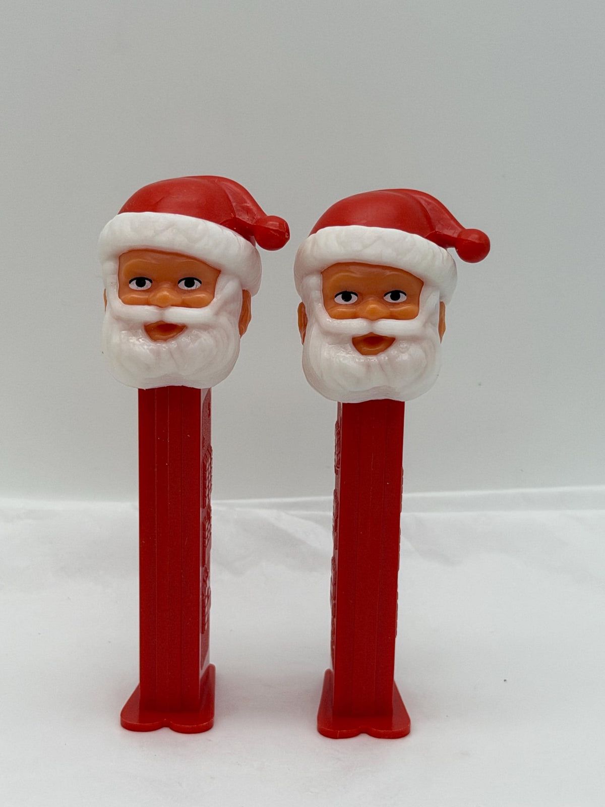 Vintage  80s Santa PEZ dispenser lot of 2 made in Slovenia