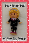 1991  Vintage Polly Pocket Polly replacement doll for Perfect Piano Recital